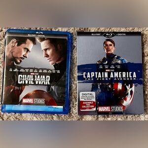 Captain America Blu-ray Duo set